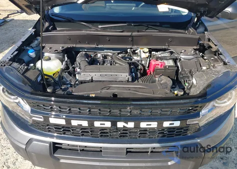 2025 Ford Bronco Sport Outer Banks z USA, uszkodzony, nr VIN 3FMCR9CN7SRE36289